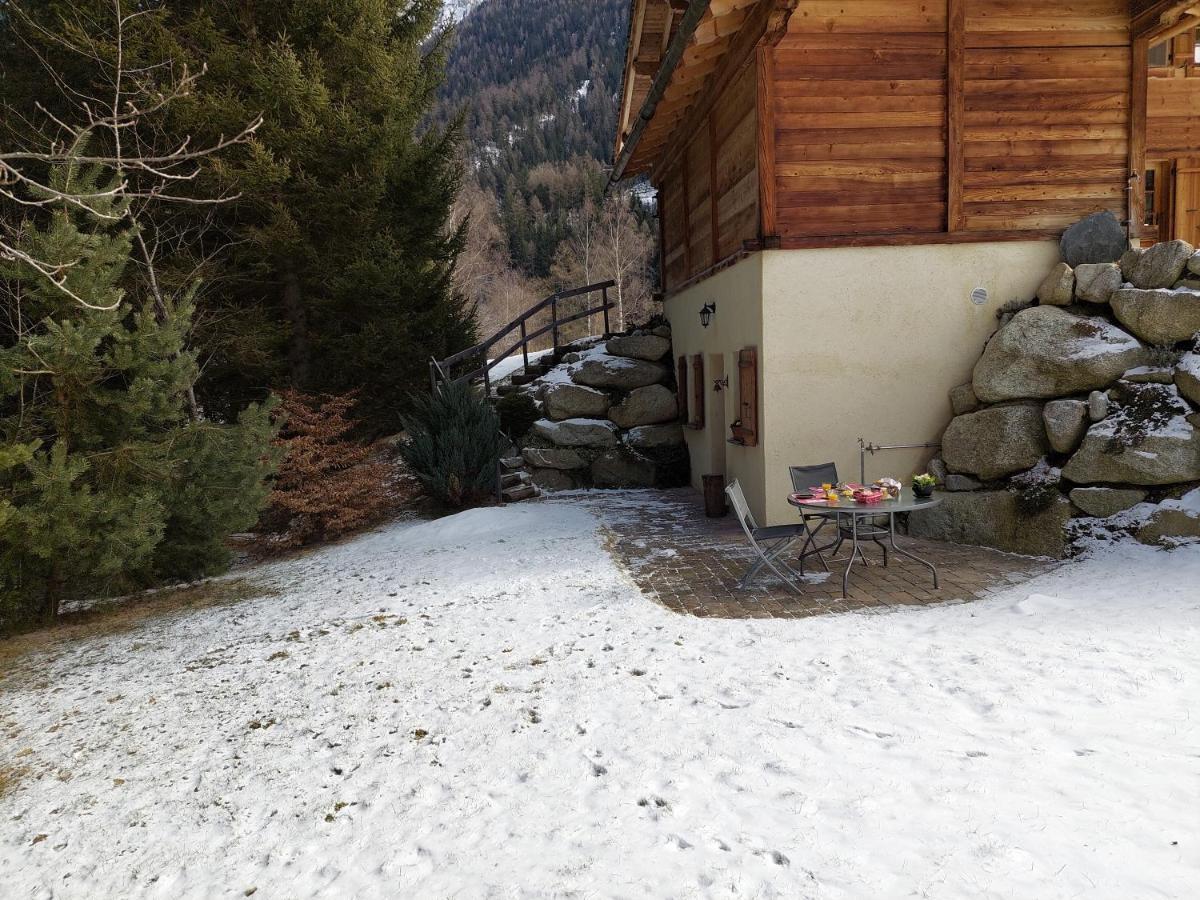 Appartement Chez Pierre à Praz-de-Fort Extérieur photo